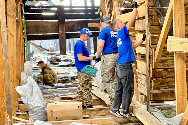 В лагере «Курский рубеж» партии «Единая Россия» завершилась заключительная смена 2025 года