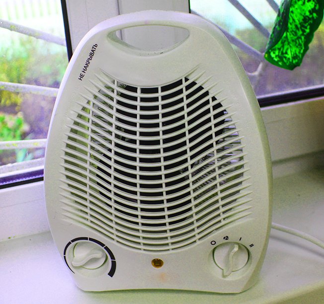 Самодельный обогреватель - источник пожара