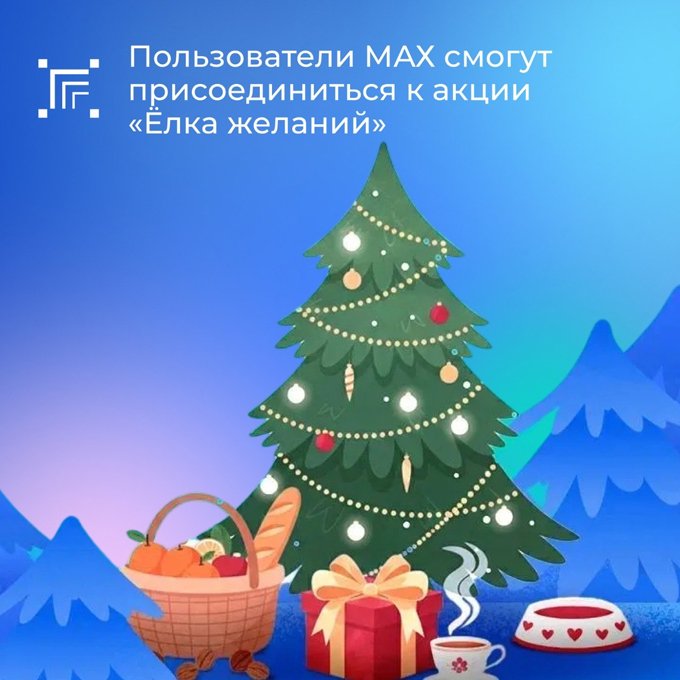 МАХ выступает технологическим партнером Всероссийской акции «Ёлка желаний»