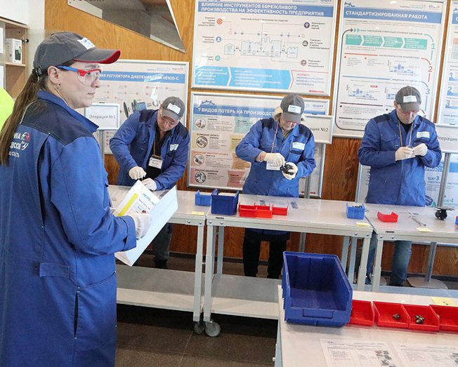 Курский аккумуляторный завод повысил квалификацию 138 сотрудников в рамках проекта «Производительность труда»