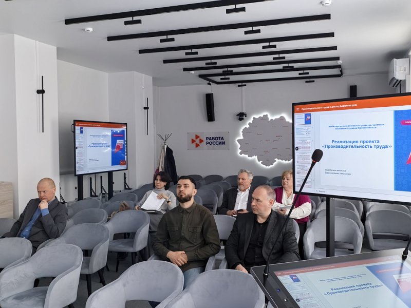 Организации социальной сферы Курской области присоединяются к реализации проекта «Производительность труда»