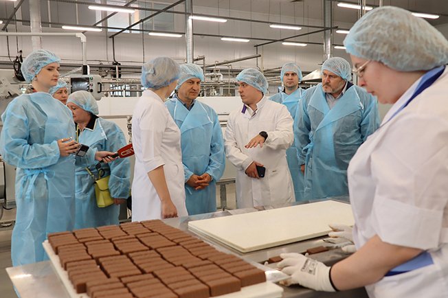 На заводе «Курское молоко» с прошлого года выпускают новые виды продукции