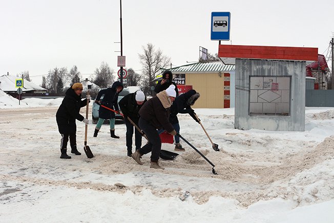 Снег, вода, дороги