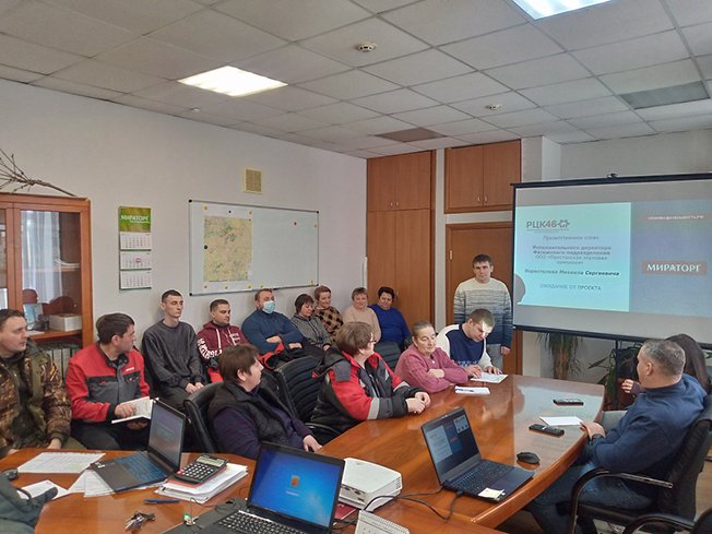 В Пристенской зерновой компании начали применять инструменты бережливого производства