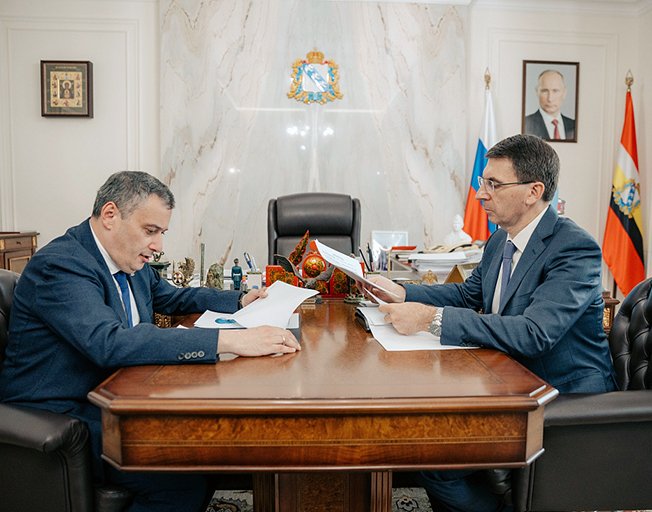 Курскую область с рабочим визитом посетил полпред Президента РФ в ЦФО Игорь Щеголев